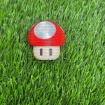 Mushroom 3D Printed Straw Topper