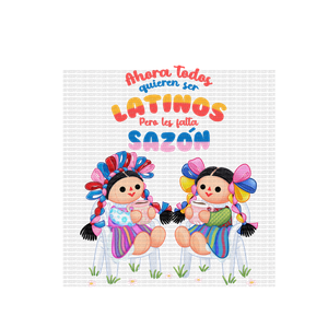 Latinos Sazon UVDTF Decal