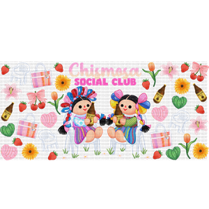 Chismosa Social Club Libbey Wrap