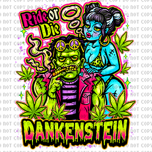 DANKENSTEIN UVDTF Decal