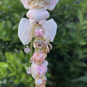 Pink Elephant Beaded Pen