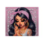 Pink Bandana Chola Tumbler Wrap