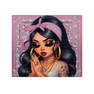 Pink Bandana Chola Tumbler Wrap