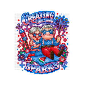 Creating Sparks UVDTF Decal