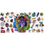 Villain Friends Libbey Wrap