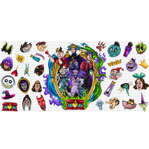 Villain Friends Libbey Wrap