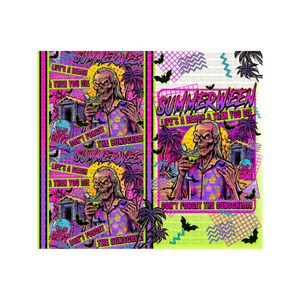 Summerween Tumbler Wrap