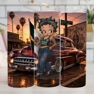 Betty Seleccion Mexicana Sublimation Tumbler