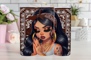 Bandana Chola Sublimation Tumbler - Image 3