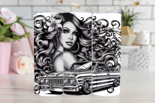 Copy of Untitled - 2026-06-19T215932.490 Chola Vibes 02 Sublimation Tumbler - Image 1