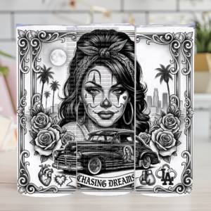 Joker Chicana Sublimation Tumbler
