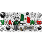 Black Cat Mexico  Libbey Wrap