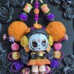 Catrina Beaded Purse Charm