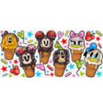 MM Friends Ice Cream Libbey Wrap