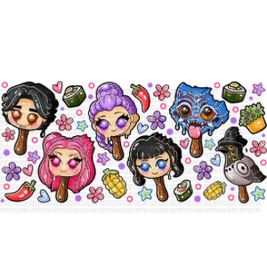 Untitled design Kpop Ice Cream Libbey Wrap - Image 1