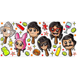 Bob Burger Paletas Libbey Wrap