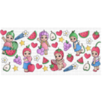 Semi Exclusive Fruit Babies Libbey Wrap