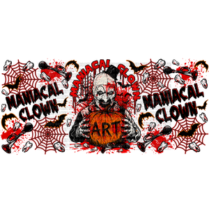 Maniacal Clown Libbey Wrap