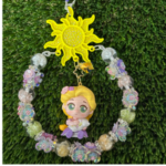 Princess Beaded Car Charm