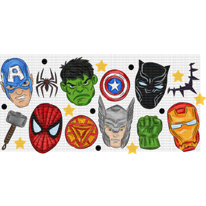 Heroes Mash Libbey Wrap