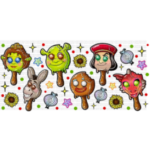 Swamp Friends Ice Cream Libbey Wrap
