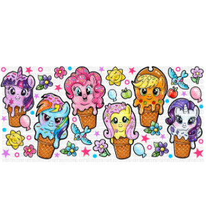 Untitled design MLP Ice Cream Libbey Wrap - Image 1