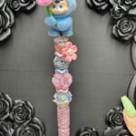 Blue Bear Beaded Pen