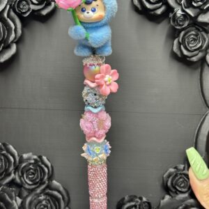 Blue Bear Beaded Pen