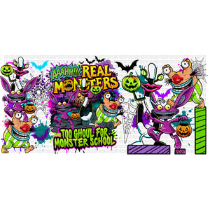 Ahhh Monsters Libbey Wrap