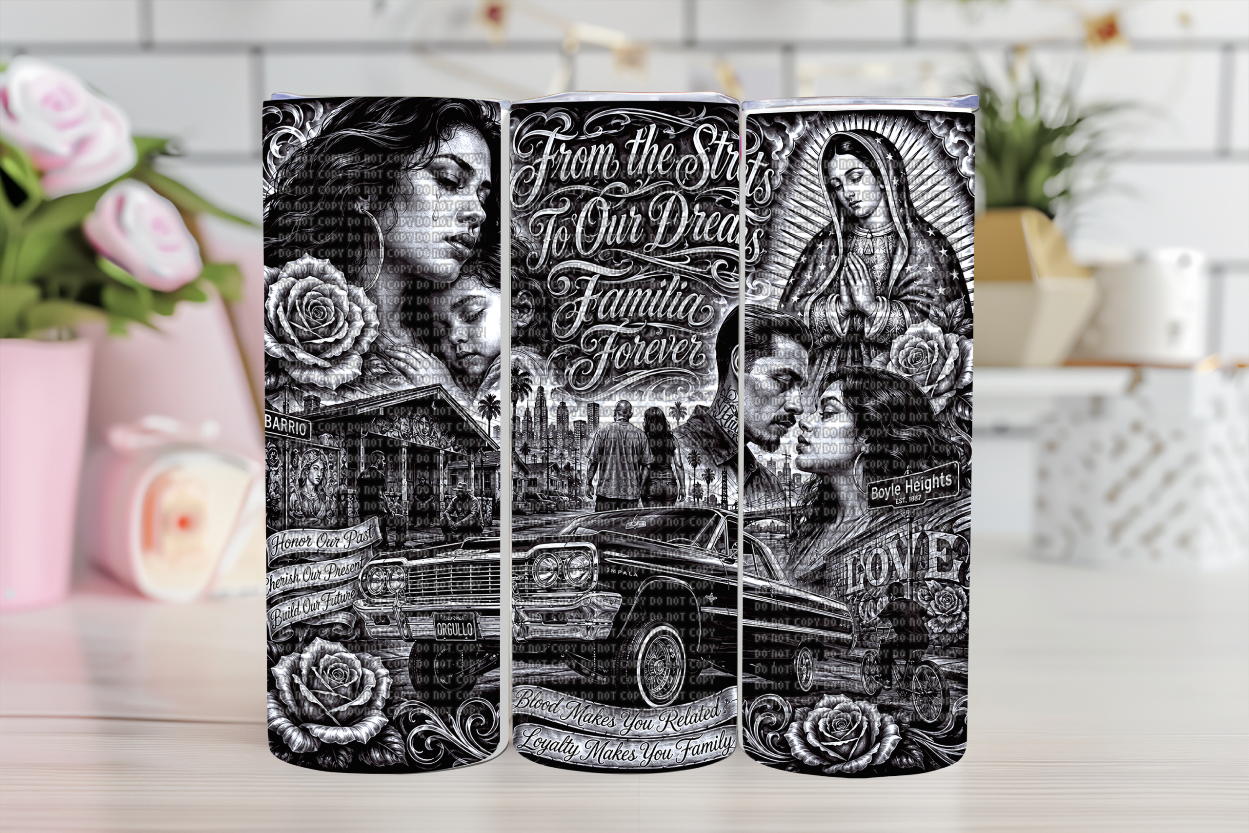 Copy of Untitled - 2026-08-06T145010.446 From The Streets Sublimation Tumbler - Image 1