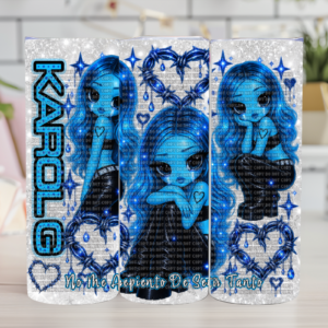 Karol NMADST silver Sublimation Tumbler