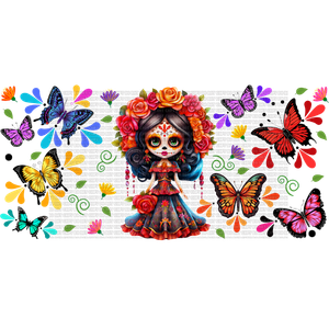 Catrina Mariposas Libbey Wrap
