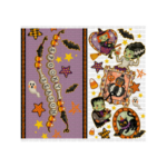 Vintage Halloween Tumbler Wrap