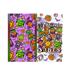 90s Halloween Tumbler Wrap