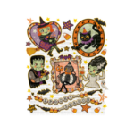 Vintage Halloween UVDTF Decal