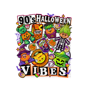 90's Halloween UVDTF Decal
