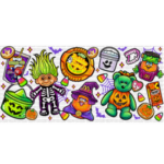 90s Halloween Libbey Wrap