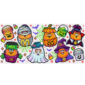 Halloween Nuggets Libbey Wrap