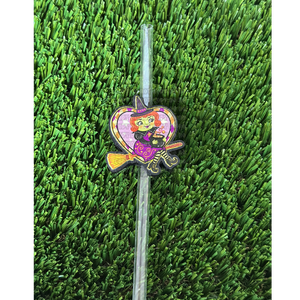 Brujita JP Printed Straw Topper
