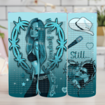 KG BM Still Sublimation Tumbler with 3d Topper