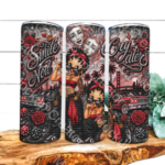 Betty Smile Cry Red Sublimation Tumbler