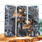 Betty Smile Cry Blk Sublimation Tumbler