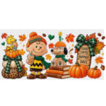 Pumpkin Spice Dog 3 Libbey Wrap