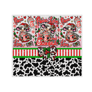 Untitled design - 2026-10-13T183829.439 Peace Love Chick Tumbler Wrap - Image 1