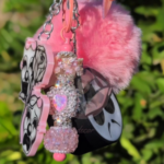 Cholo 3D Printed PocketBac Holder Beaded Keychain