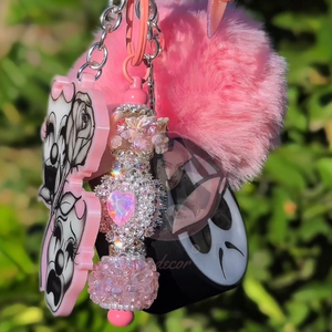Cholo 3D Printed PocketBac Holder Beaded Keychain