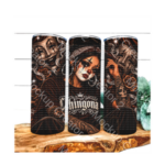 Tattooed Chola Brown Sublimation Tumbler