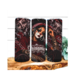 Tattooed Chola Red Sublimation Tumbler