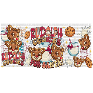Rudolf Cookies Libbey Wrap
